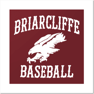 Briarcliffe Baseball White Posters and Art